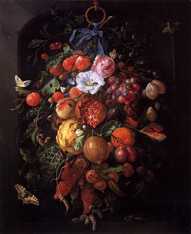 Festoon of Fruit and Flowers 